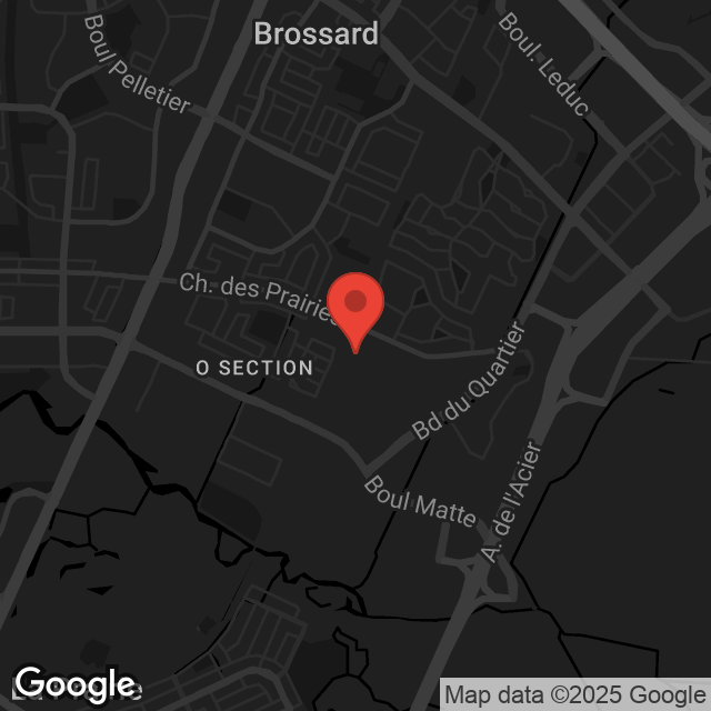 Carte indiquant l'emplacement de Vortex